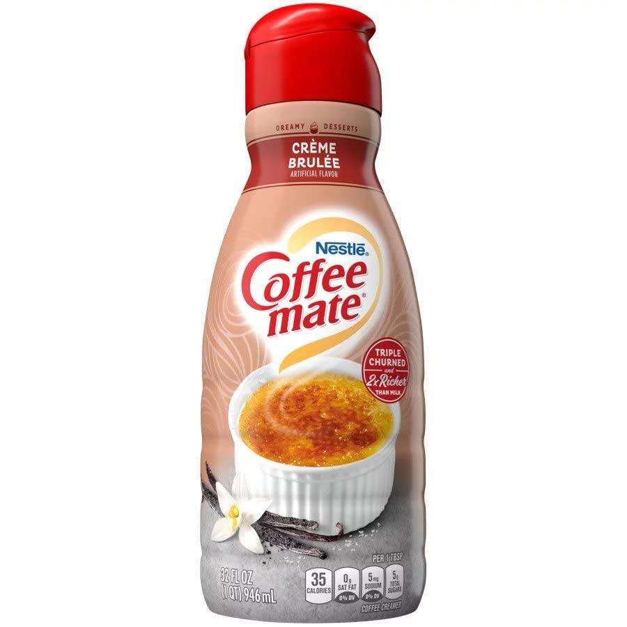Coffee Mate Creme Brûlée Liquid Coffee Creamer (32oz)