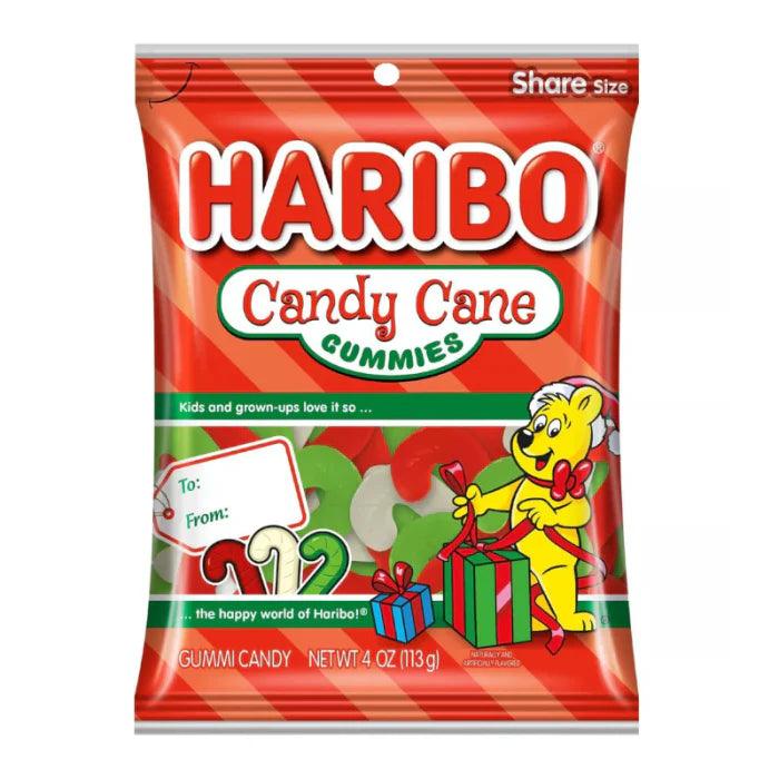 Haribo Christmas Candy Cane Gummies (113g)
