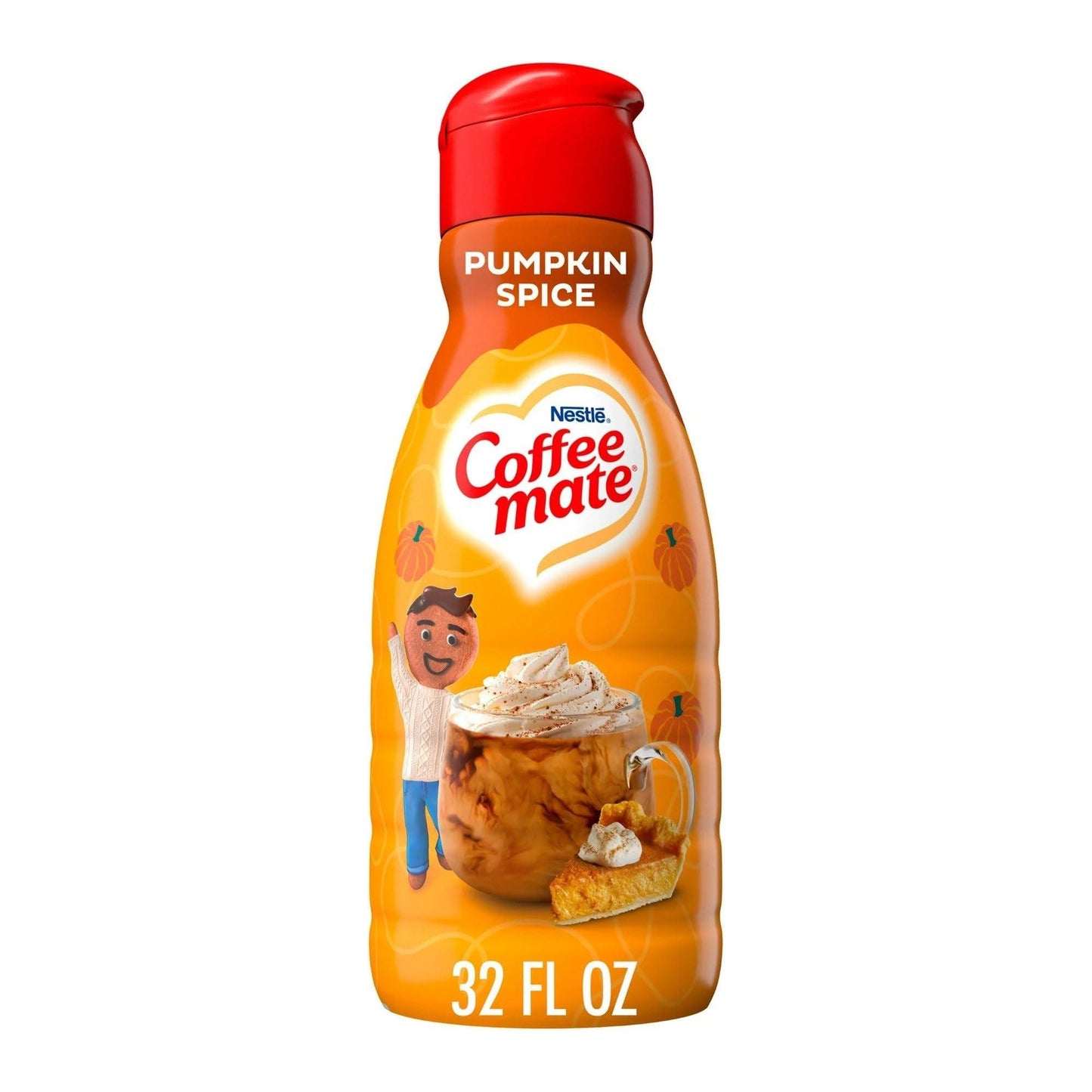 Coffee Mate Pumpkin Spice Liquid Coffee Creamer (32oz)