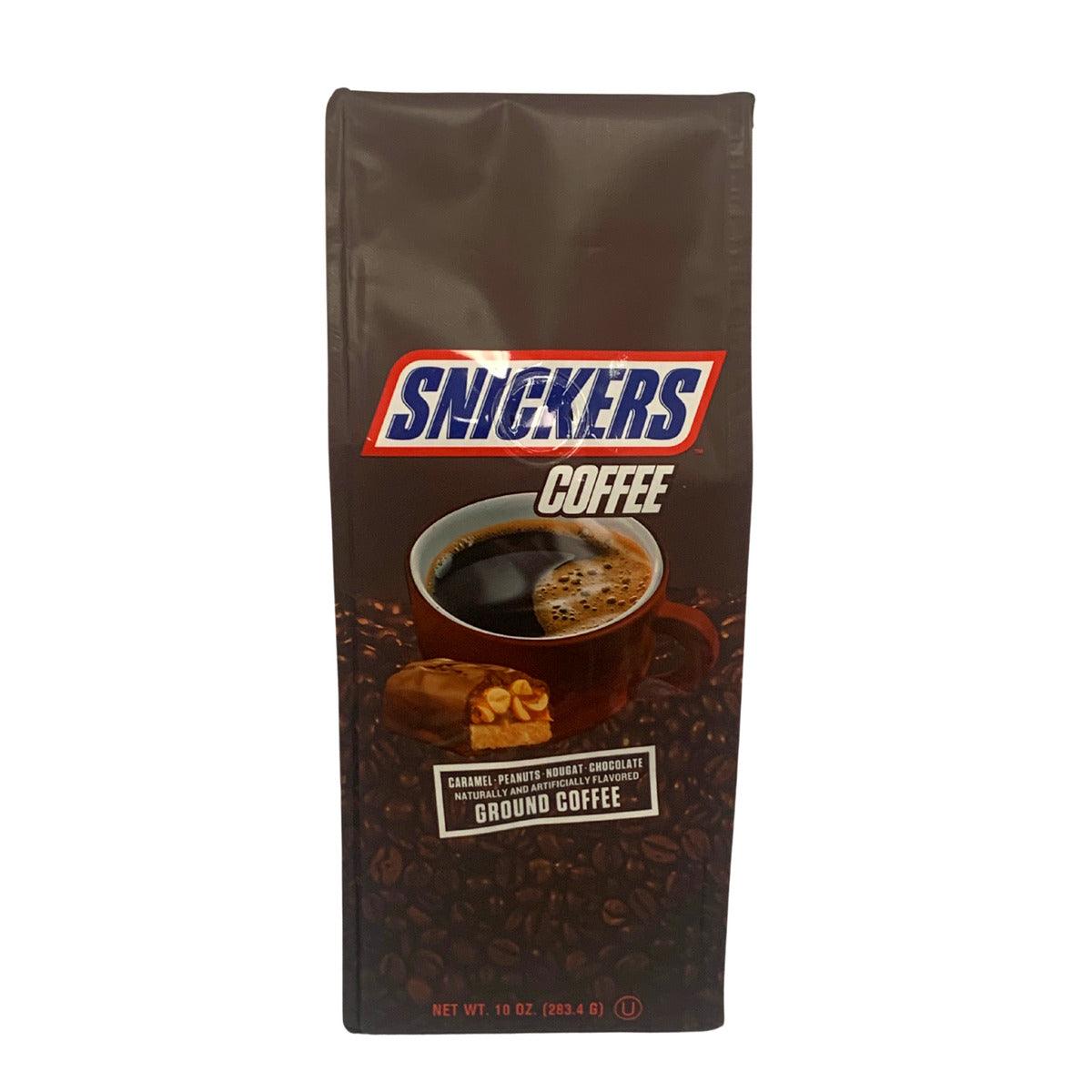 Snickers Caramel, Peanuts, Nougat & Chocolate Ground Coffee (10oz)