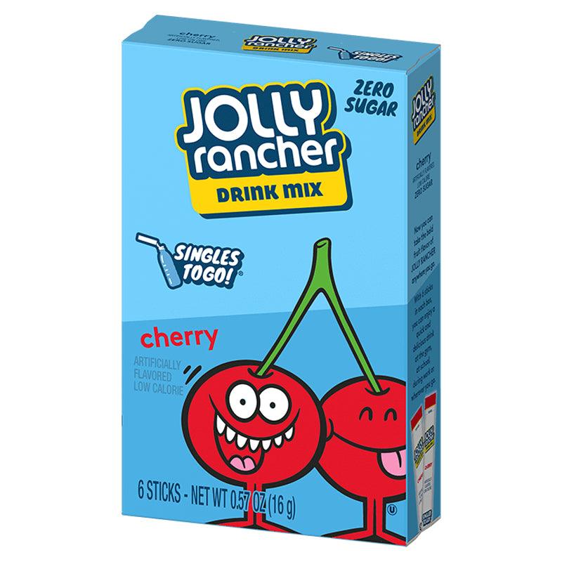 Jolly Rancher Cherry Singles to Go Drink Mix Sachets (6 pack)
