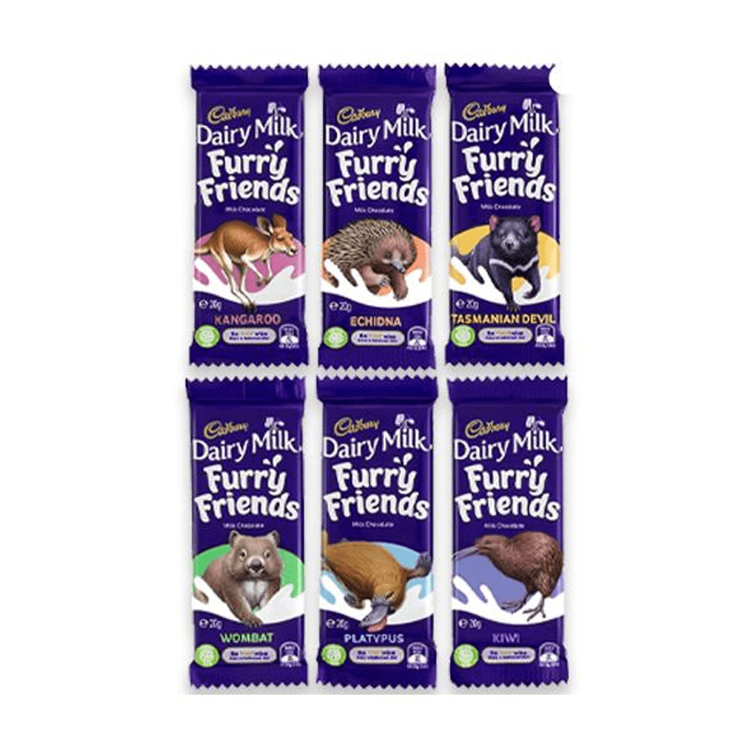Cadbury Dairy Milk Furry Friends (20g) (Australia)