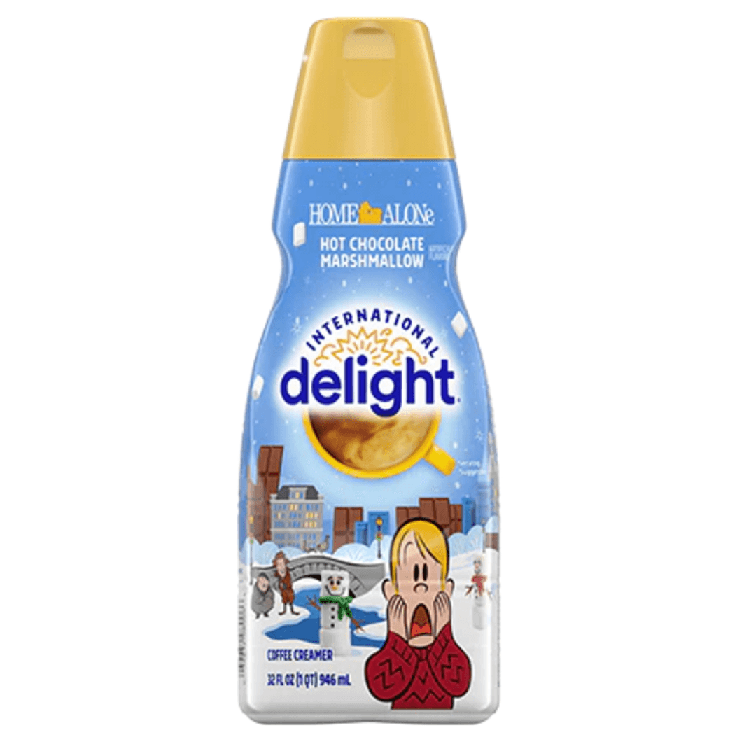 International Delight Hot Chocolate Marshmallow Coffee Creamer (32oz) (Home Alone Christmas Edition)