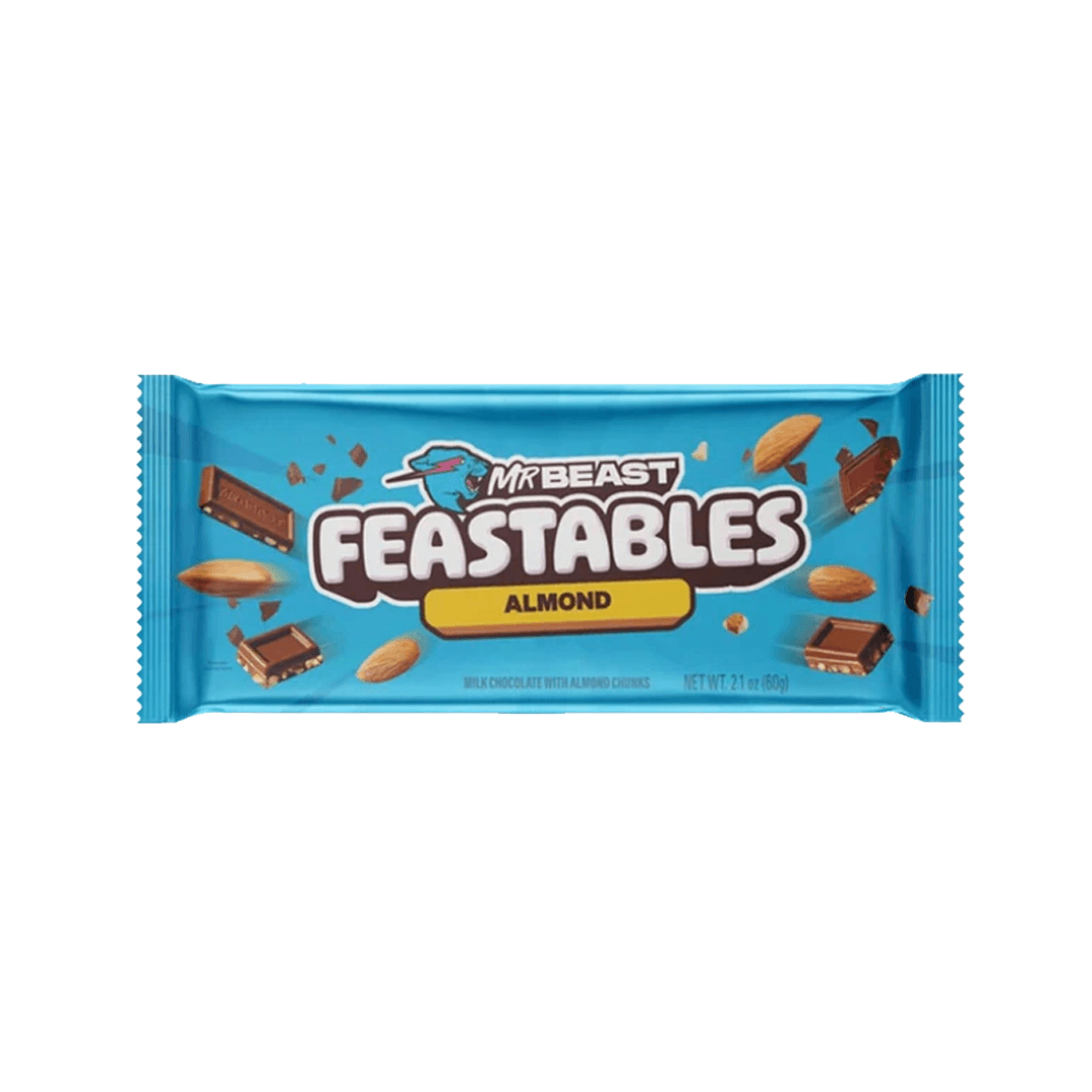 Feastables Almond New Packaging (60g) (USA)