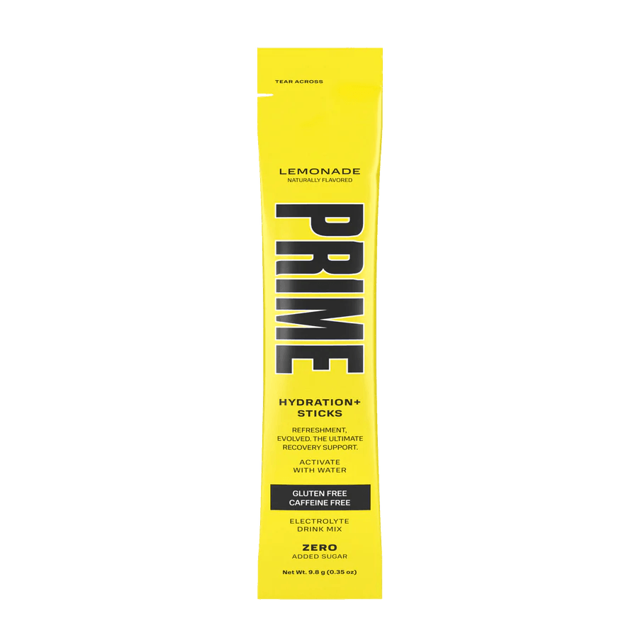 Prime Hydration Lemonade Stick Powder Drink Mix