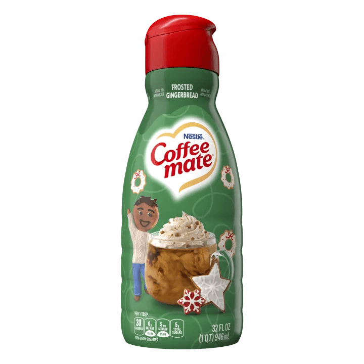 Coffee Mate Frosted Gingerbread Liquid Coffee Creamer Flavour (32oz)