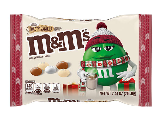 M&M'S Holiday Toasty Vanilla Christmas 7.44oz (210.9g)