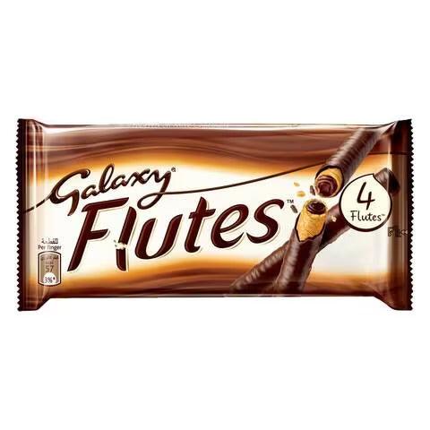 Galaxy Flutes Milk Chocolate 4 Flutes (45g) (Dubai)