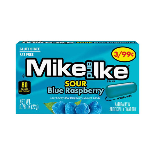 Mike & Ike Sour Blue Raspberry (22g)