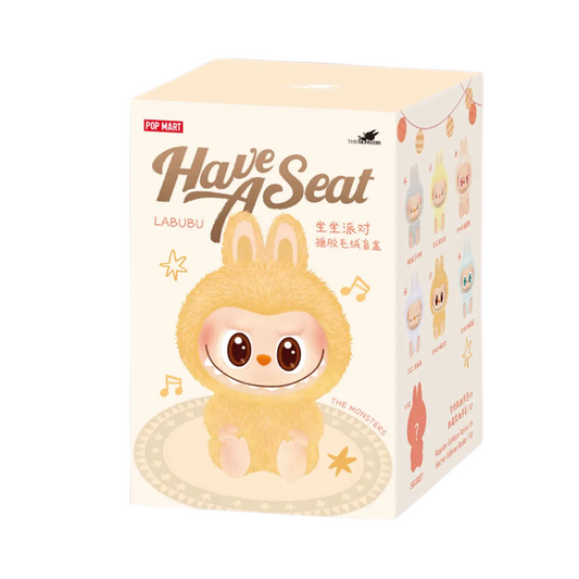 Authentic Pop Mart Labubu The Monsters 'Have A Seat'  Blind Box