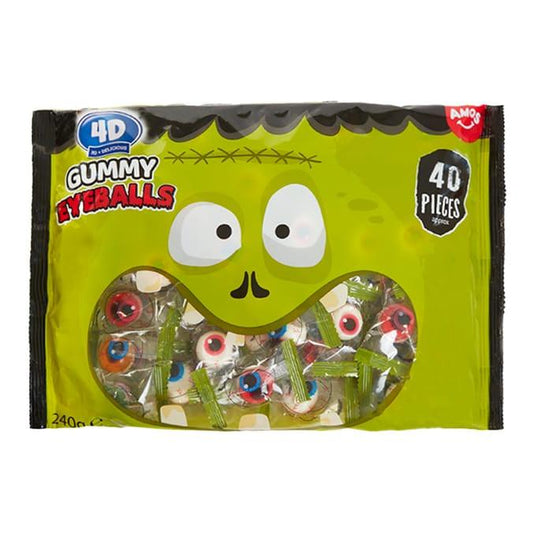 Amos 4D Gummies Halloween Eyeballs (240g)