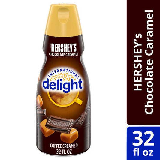 International Delight HERSHEY’S Chocolate Caramel Liquid Coffee Creamer (32oz)