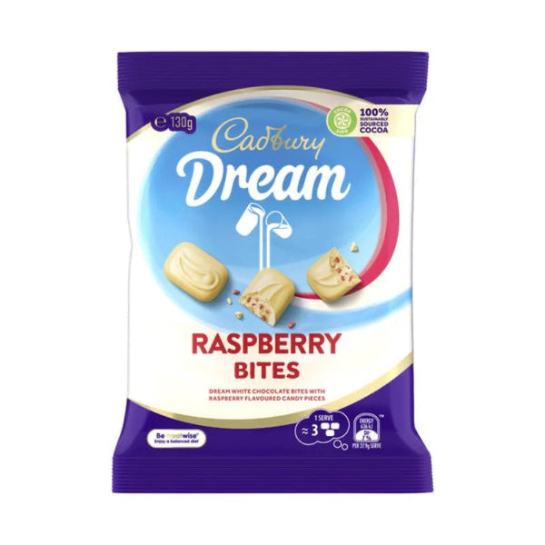 Cadbury Dream Raspberry Bites (130g) (Australia)