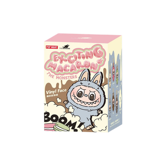 Authentic Pop Mart Labubu The Monsters 'Exciting Macarons'  Blind Box
