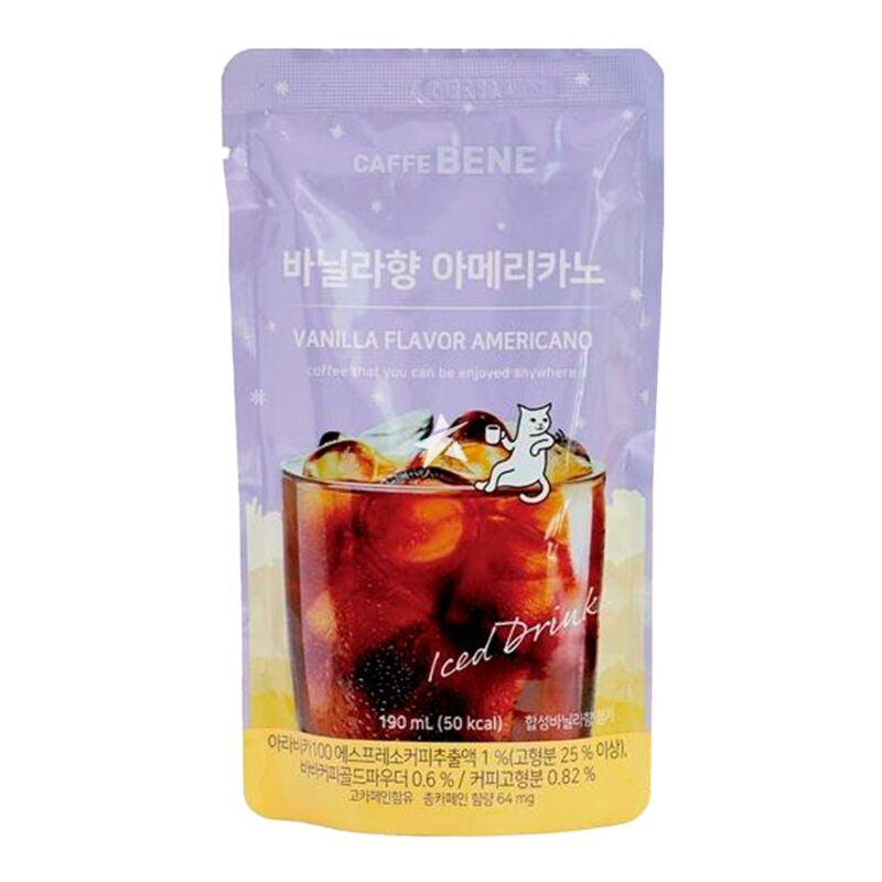 CAFFE BENE Vanilla Flavour Americano Pouch (190ml)