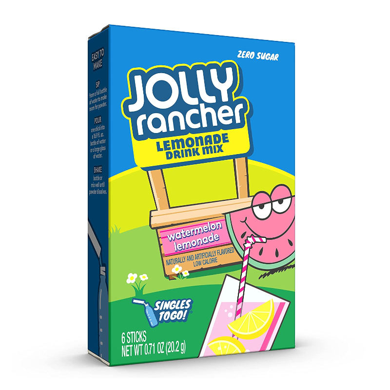 Jolly Rancher Watermelon Lemonade Singles to Go - 6 pack