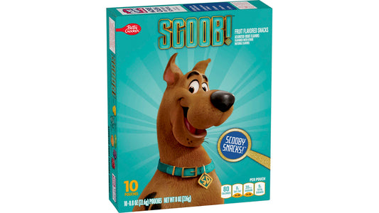 Scooby Doo Betty Crocker Fruit Snacks - Full Box of 10 Packs