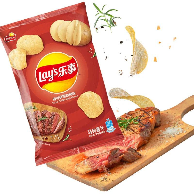 Lay’s Texas Grilled BBQ (40g)(China)