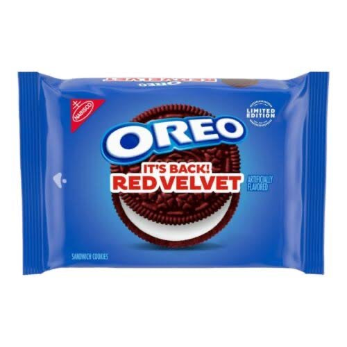 Oreo Red Velvet Cookies - 12.2oz