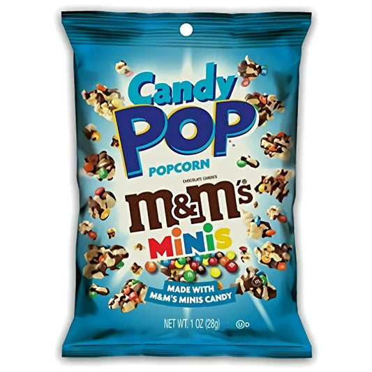 Candy Pop M&Ms Minis Chocolate Popcorn (28g)