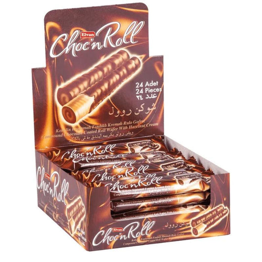 Pimlico Chocolate Wafer Rolls Full Box (24x22.5g)