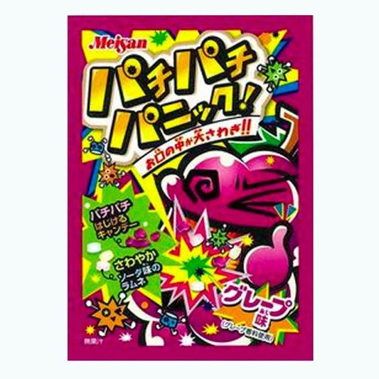 Meisan Pachi Pachi Panic Popping Candy Grape (5g) (Japan)