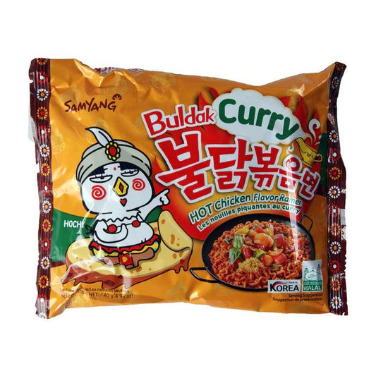 Samyang Curry Hot Chicken Flavour Ramen Noodles (140g)