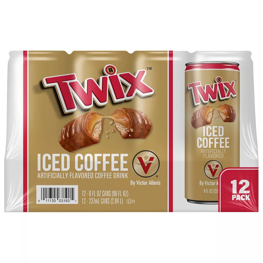 Twix Iced Coffee - Victor Allen’s - 237ml x 12 Cans