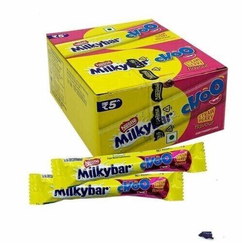 Milkybar Choo Strawberry Full Box (28 Pieces) (India)
