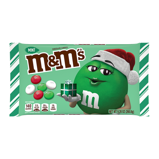 M&M'S Holiday Mint Chocolate  9.2oz (260.8g)