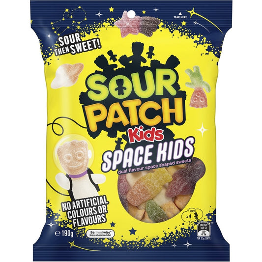 Sour Patch Space Kids - 190g (Australia)