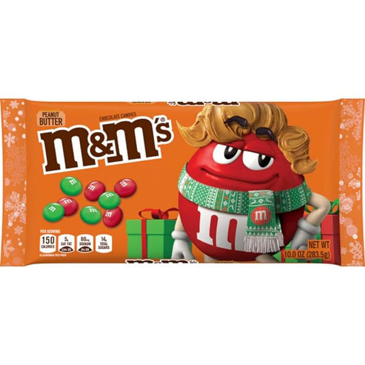 M&M'S Holiday Peanut Butter Christmas 10oz (283.5g)