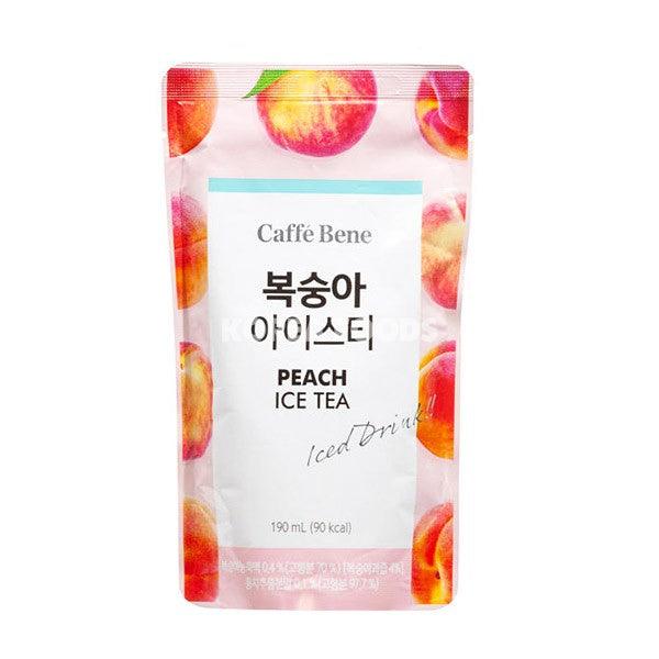 CAFFE BENE Peach Ice Tea Pouch (190ml)
