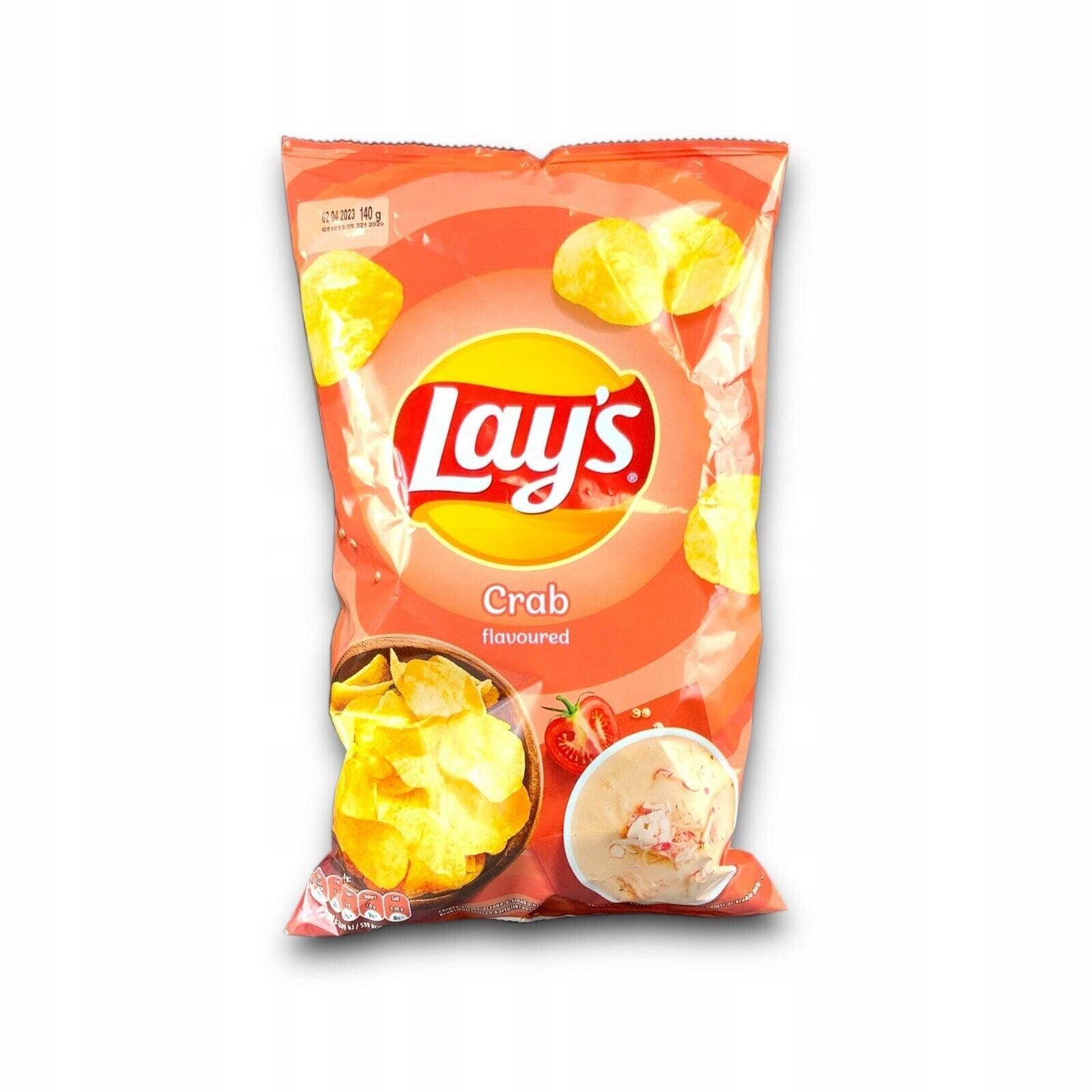 Lays Crisps Crab Flavour (130g)