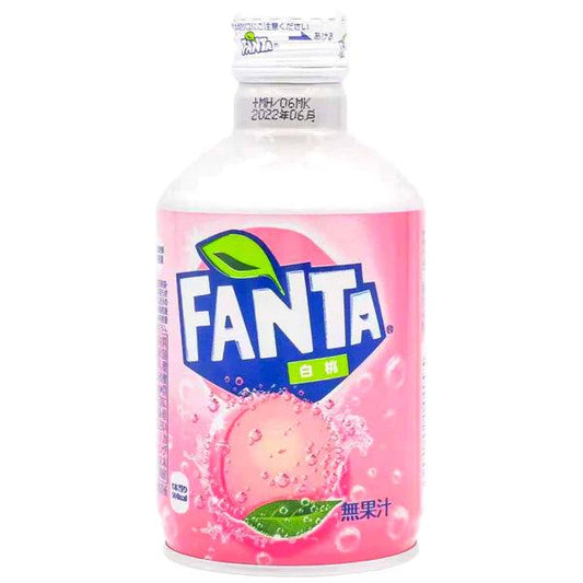 Fanta White Peach Aluminium Bottle (300ml) (Japan)