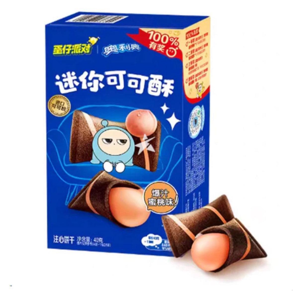 Oreo Crispy Cocoa Cookie Bites Juicy Peach (40g) (China)