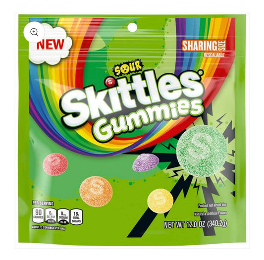 Skittles Gummies Sour - (340.2g)