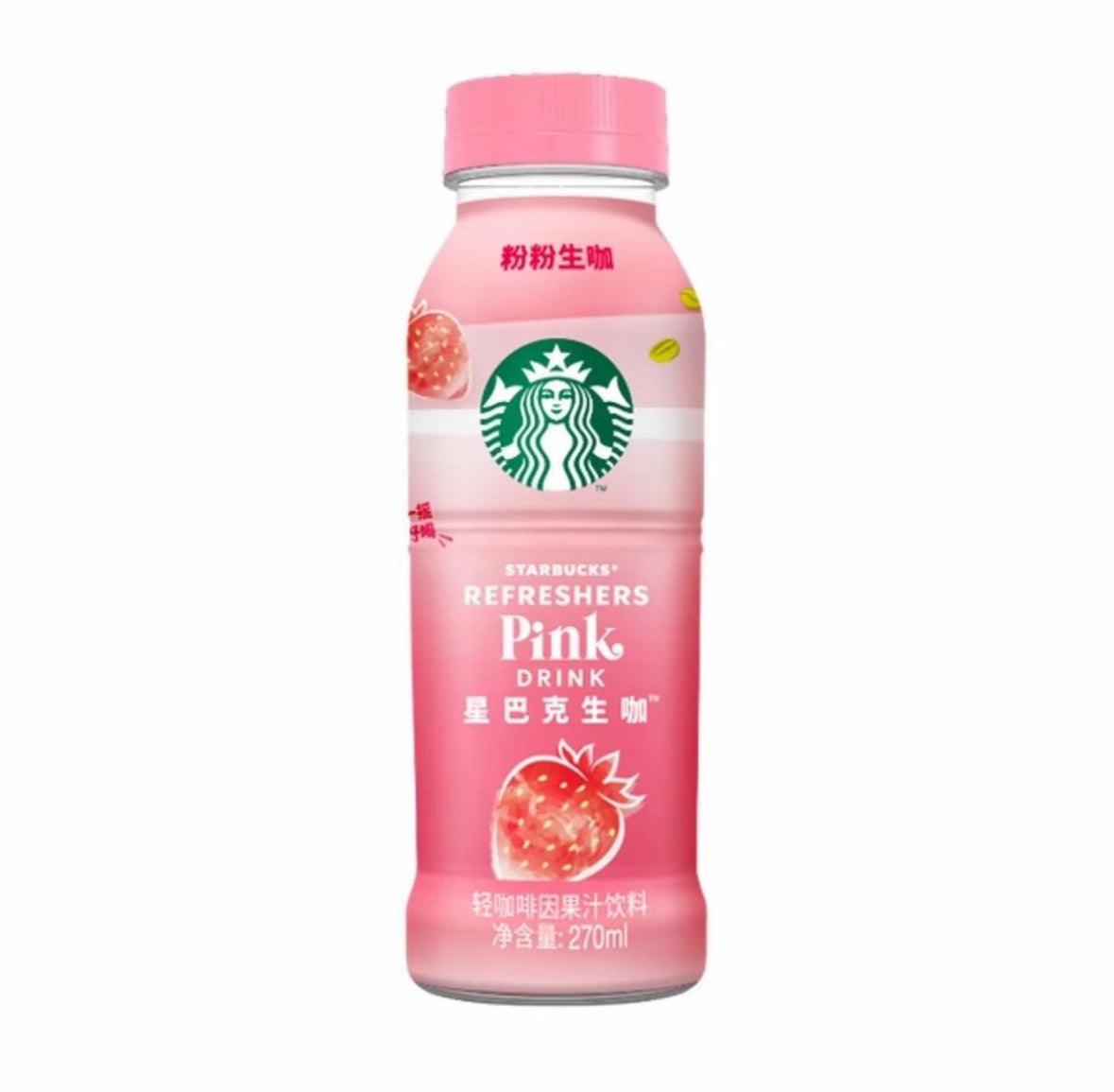 Starbucks Refreshers Pink Drink Strawberry 270ml (China)