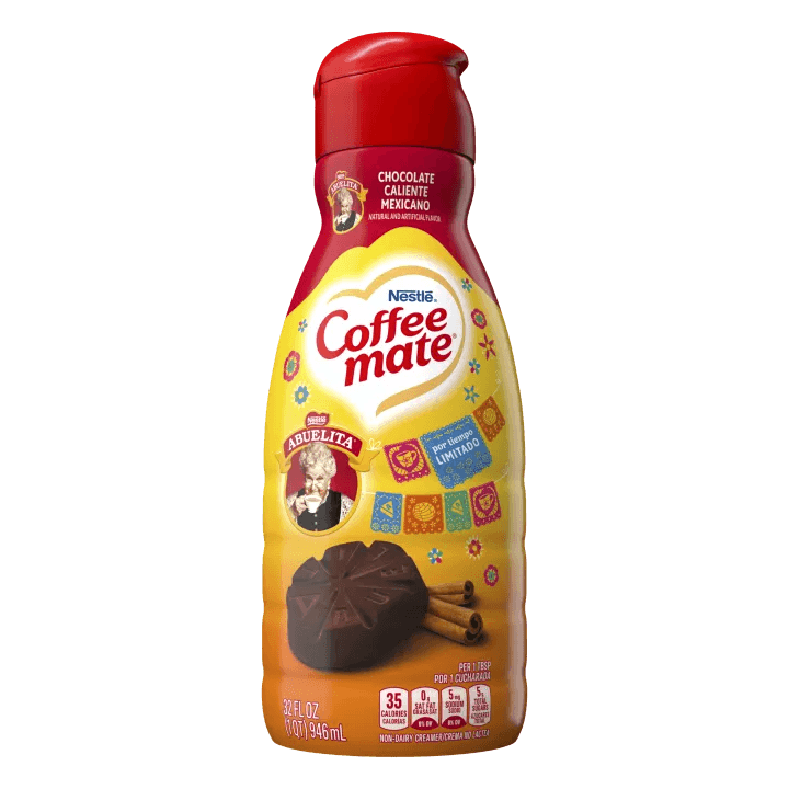 Coffee Mate Abuelita Mexican Hot Chocolate Liquid Coffee Creamer Flavour Nestle (32oz)
