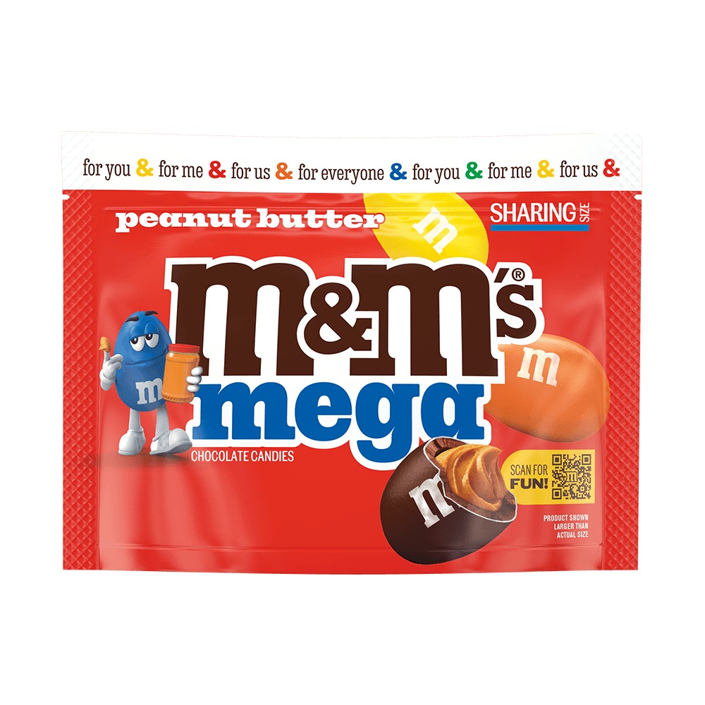 M&Ms Mega Peanut Butter (243g)