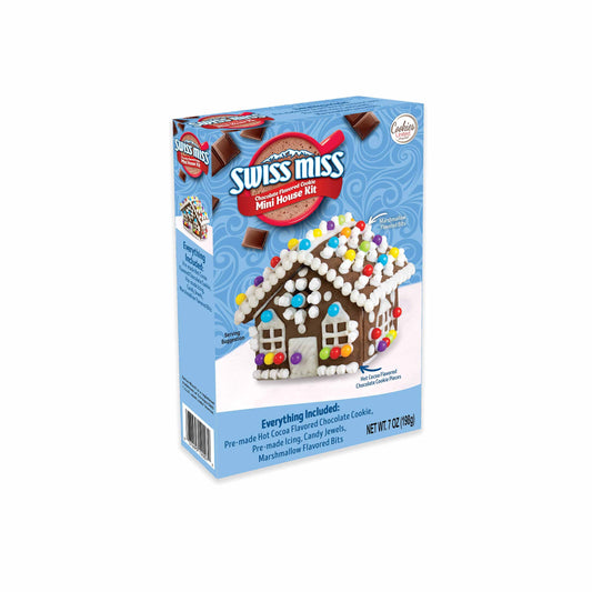Swiss Miss Build-Your-Own Holiday Cookie House Kit  (198g)