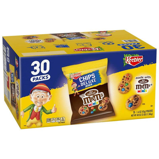 M&M’s Keebler Bites Full Box of 30 (30x45g)