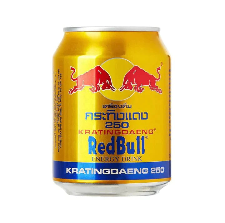 Kratingdaeng Thai Red Bull Energy Drink Gold Can - 250ml