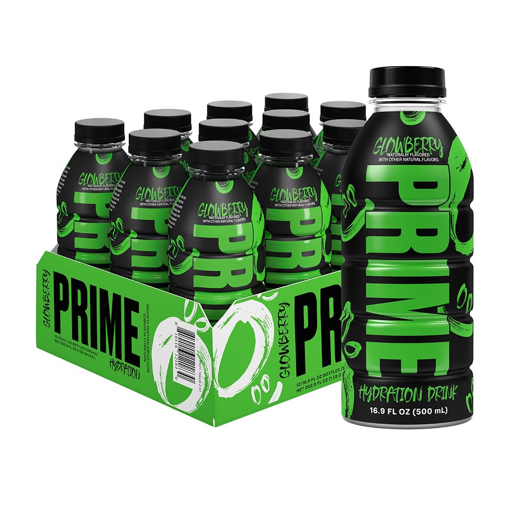 Prime Hydration Glowberry case of 12