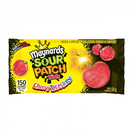 Sour Patch Kids Cherry Blasters Pouch (64g) (Canada)