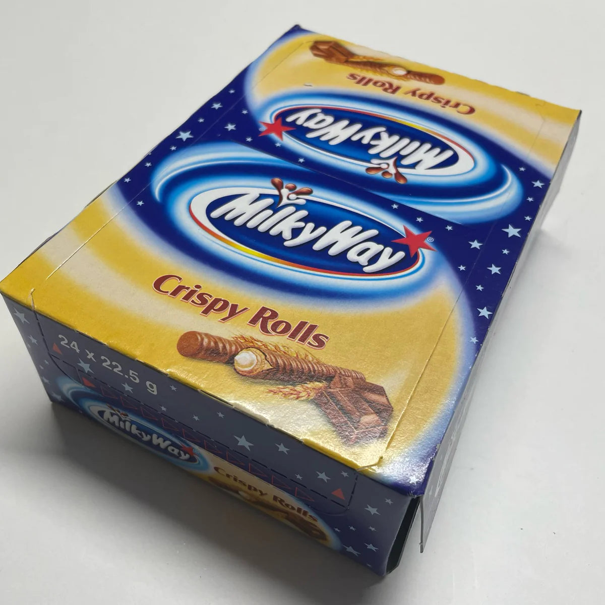 Milky Way Crispy Wafer Rolls Box of 24
