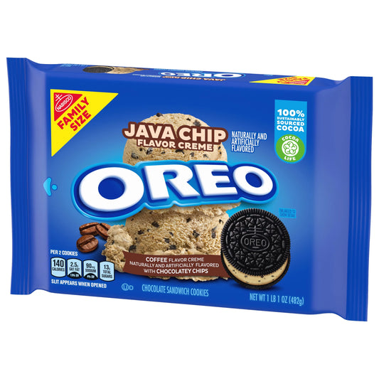 Oreo Java Chip Family Size Cookies (482g)