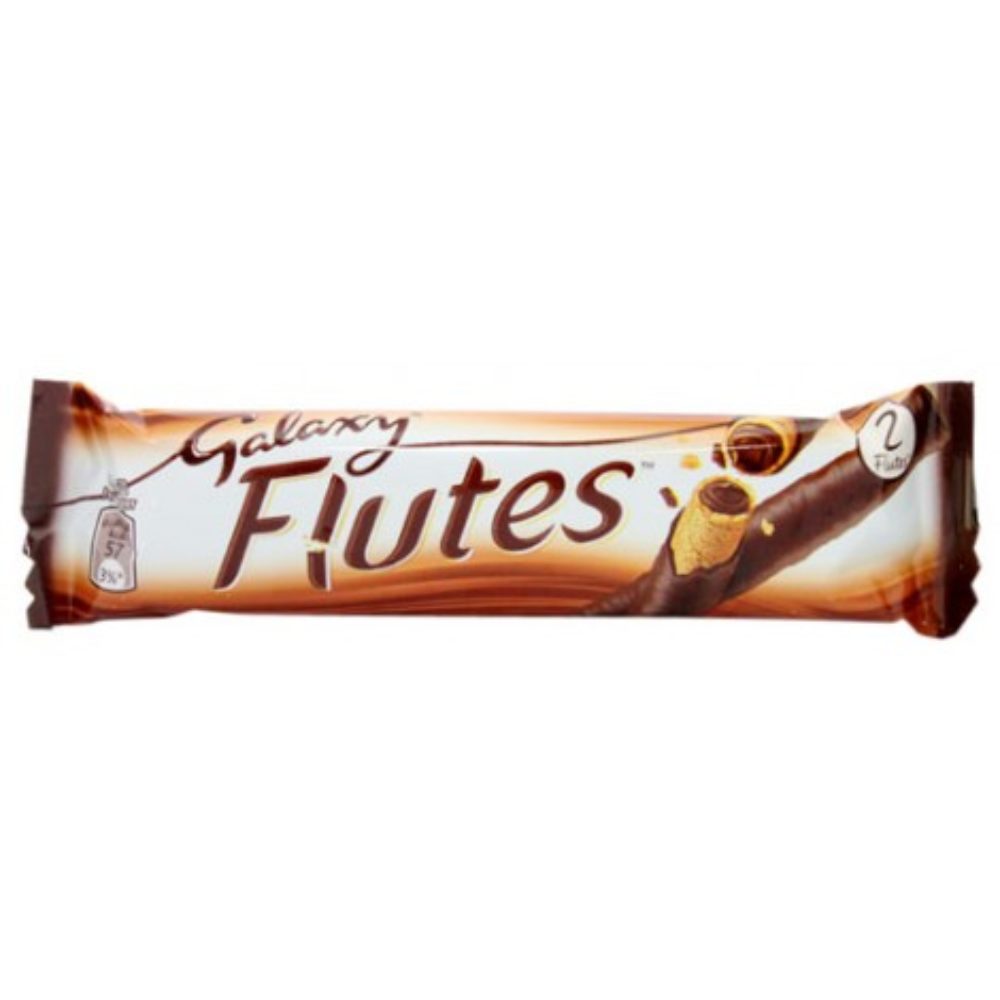 Galaxy Flutes Milk Chocolate - 4 Flutes - 45g
