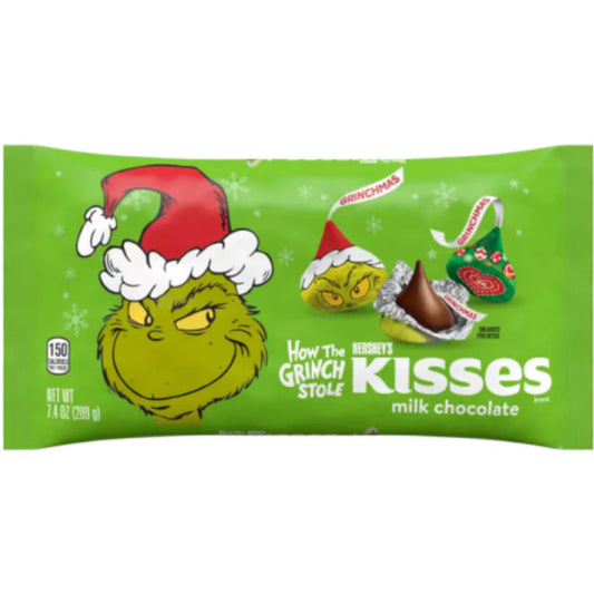 Hershey's Kisses Milk Chocolate Grinch (209g)