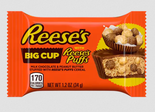 Reese’s Big Cup with Reese’s Puffs 34g